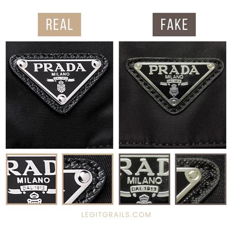 prada fake vs original|genuine prada purse.